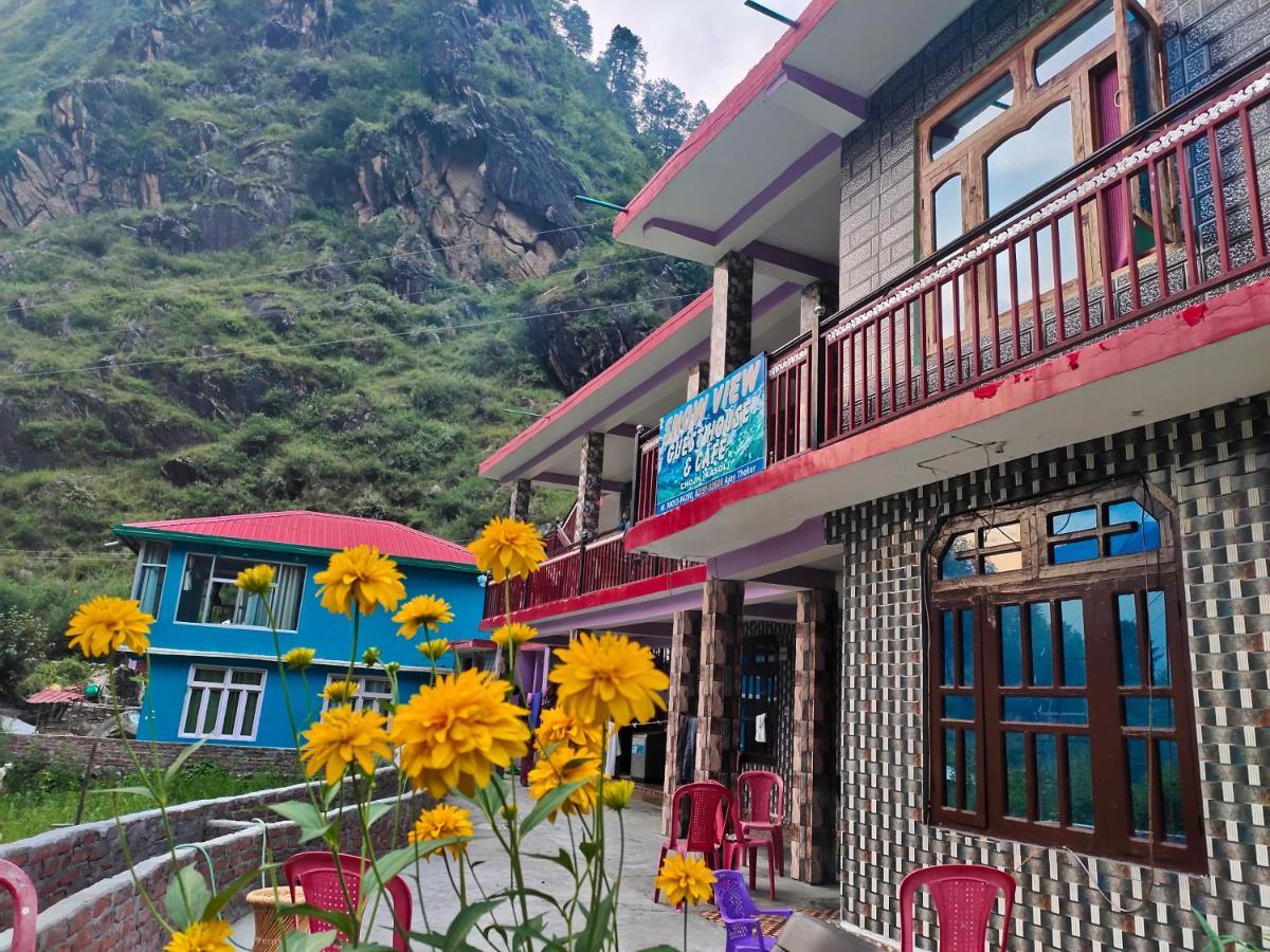 Snow View Guest House Kasol Bagian luar foto