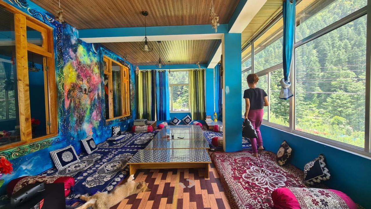 Snow View Guest House Kasol Bagian luar foto
