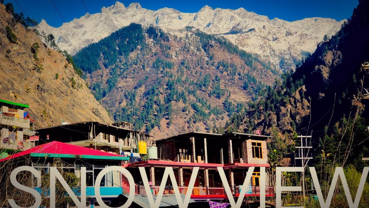 Snow View Guest House Kasol Bagian luar foto