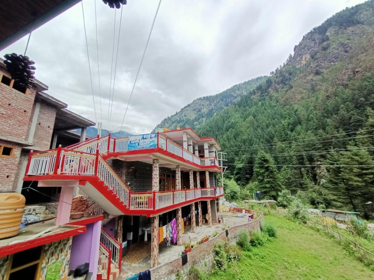 Snow View Guest House Kasol Bagian luar foto