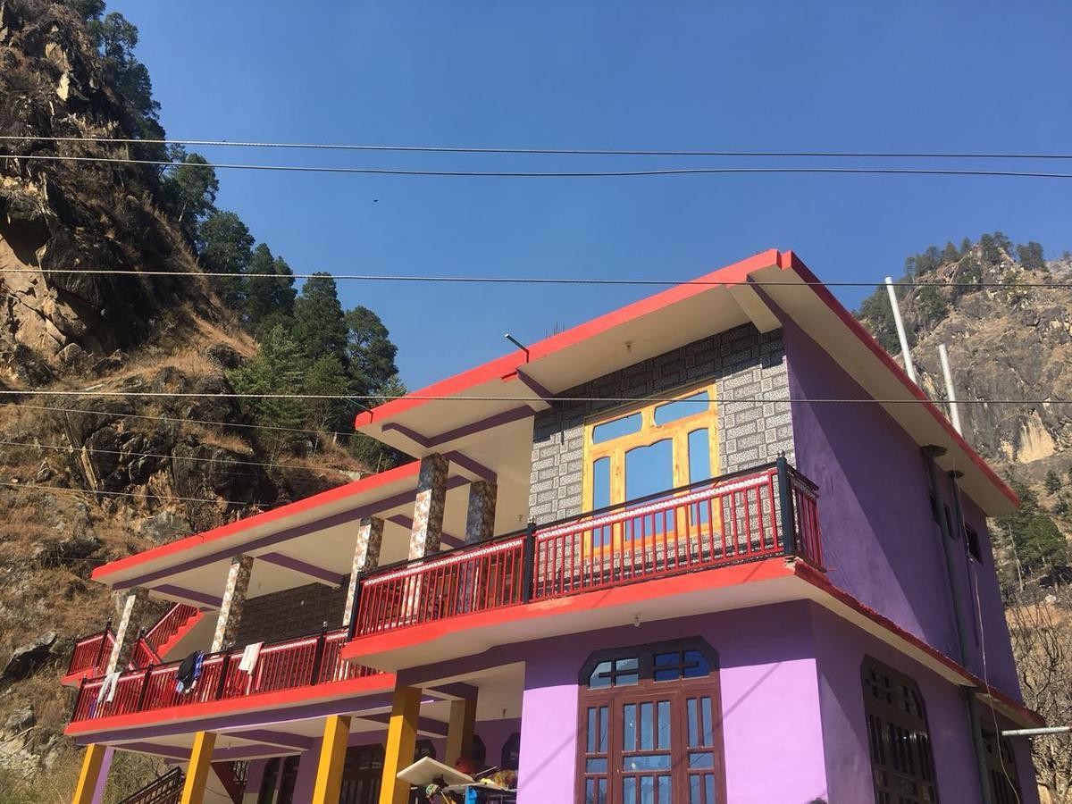 Snow View Guest House Kasol Bagian luar foto