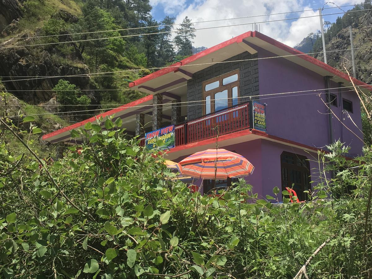 Snow View Guest House Kasol Bagian luar foto
